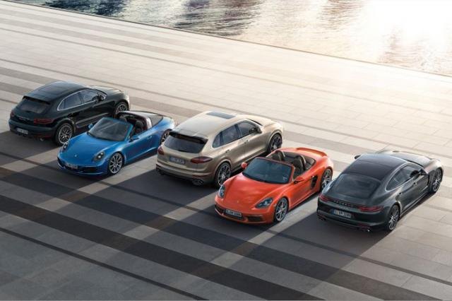 Gamme Porsche